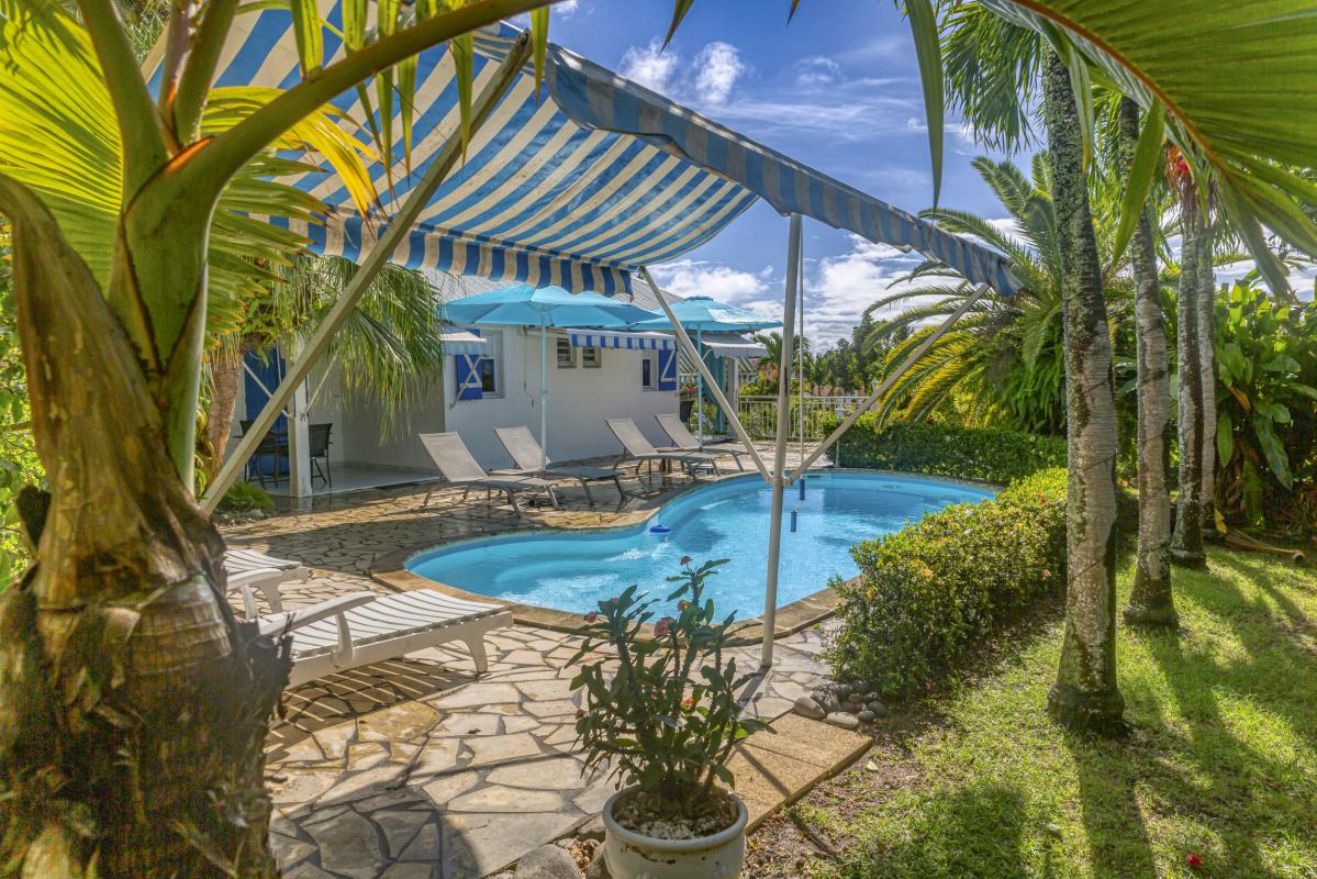 6.Location villa piscine Sainte Anne Gudaeloupe_Piscine
